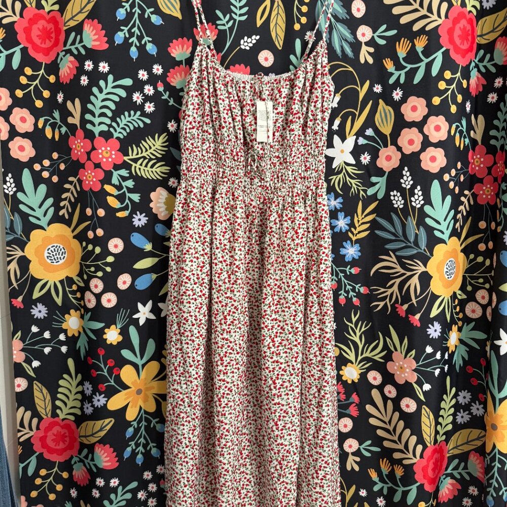 Abercrombie & Fitch Floral Midi Dress - Picture 5 of 5